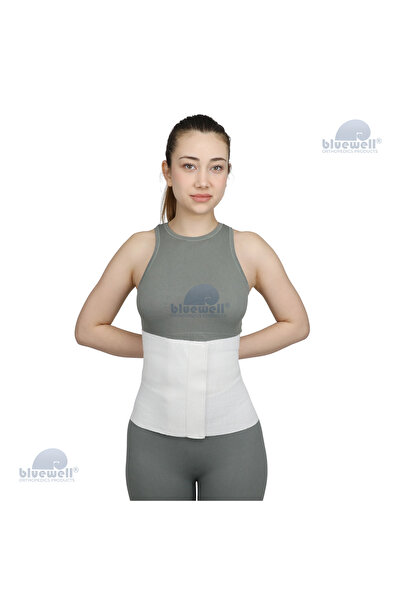 BLUEWELL Yün Korse CIRTLI Kadın & Erkek İNCE Termal Yün Korse  Cırtlı Sıcak Tutan Bel Korse