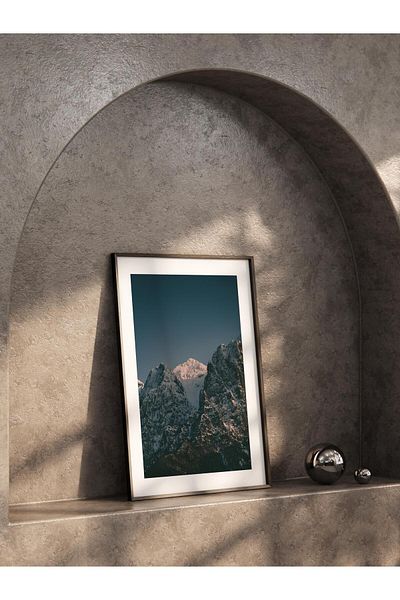 Postifull Mountain No:5 - Αφίσα με τυπωμένη φωτογραφία χωρίς πλαίσιο, διακόσμηση τοίχου σαλονιού, κουζίνας, σαλονιού και αίθουσας
