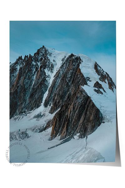 Postifull Mountain No:48 - Φωτογραφία τυπωμένη αφίσα χωρίς πλαίσιο, διακόσμηση τοίχου σαλονιού, κουζίνας, σαλονιού και αίθουσας