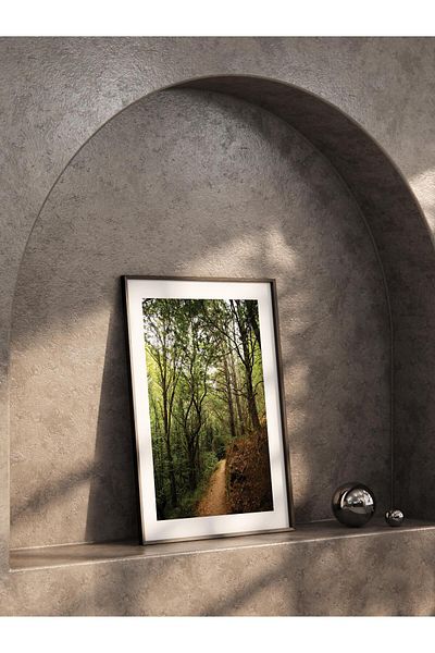 Postifull Forest No:6 Αφίσα με τυπωμένη φωτογραφία χωρίς πλαίσιο - Διακόσμηση τοίχου σαλονιού, κουζίνας, σαλονιού και αίθουσας