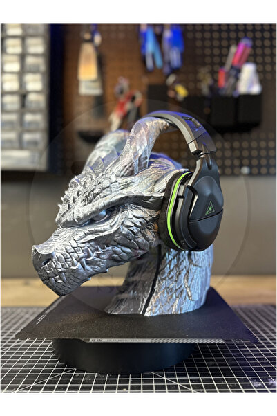 Bi'şeyler Sepeti Dragon Headphone Stand - Ejderha Kulaklık Tutucu Stand