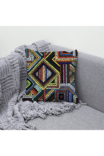 Gofre Home Husă de pernă decorativă cu imprimare digitală cu model Metro - Hu...