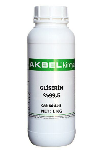akbel Gliserin 1 Kg Bitkisel %99,5
