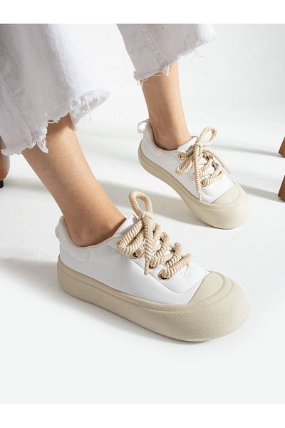 Alemdar Shoes Pantofi de damă albi ZENY