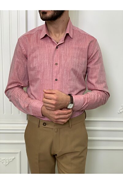 LONATOLİA Slim Fit İtalyan Kesim Erkek Gömlek