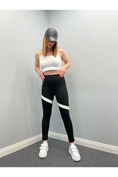 ZEYWEAR لباس ضيق نسائي بخصر عالٍ وشريط - أسود