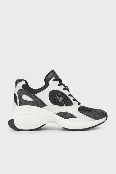 Micheal kors hotsell black sneakers