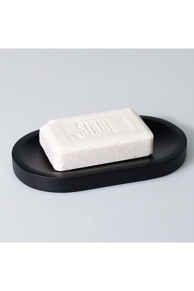 Selim Δοχείο σαπουνιού Luxe Solid Μαύρο