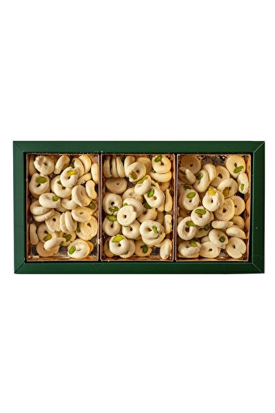 Baklawati Lüks Antep Fıstıklı Senyore Un Kurabiyesi 500g