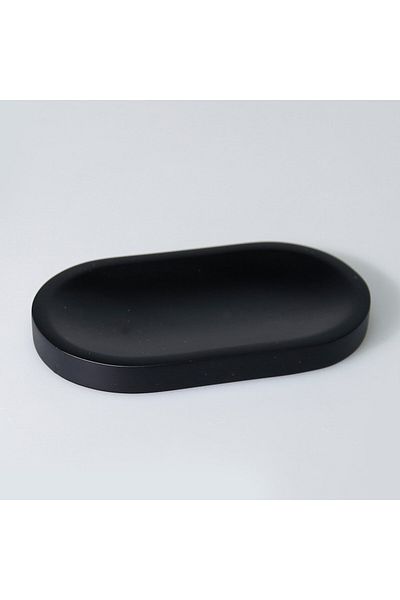 Selim Δοχείο σαπουνιού Luxe Solid Μαύρο