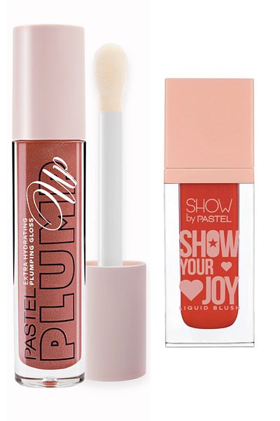 Show by Pastel Show Your Joy Liquid Blush - Liquid Blush 52 + Plumping Lip Gloss 202 Loverdose