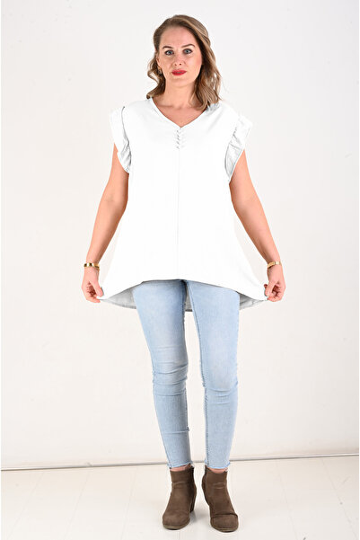 KSV Collection Bead detailed tiril tiril T-shirt, TunicAerobin Fabric T-shirt