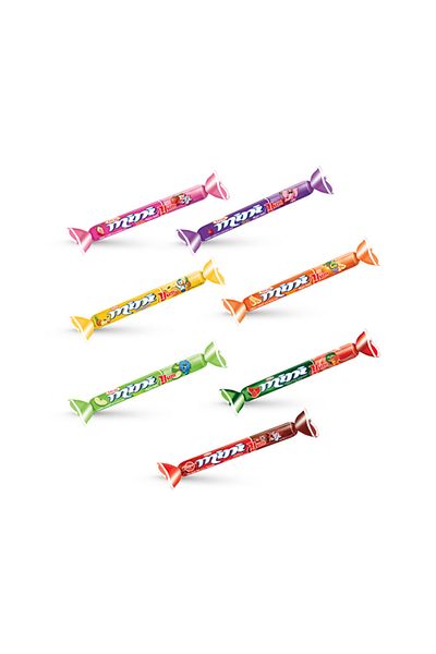 TAYAŞ 804 Gr Mixed Fruit Soft Candy Pvc Box - Minium
