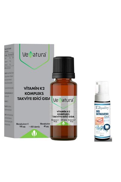 VeNatura K2 Complex - 20 ml Whitening Food and Foam Gift