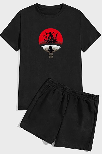 DAXİS Sportwear Company Set 2 piese cu imprimeu pentru damă - Tricou și panta...