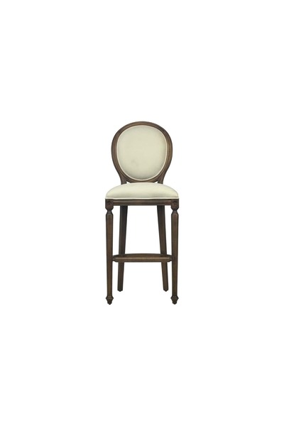 BU MOBİLYA Rustik Bar Sandalye