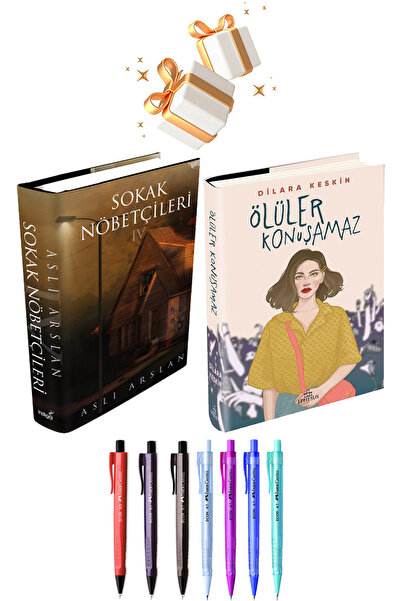 İndigo Kitap İndigo Sokak Nöbetçileri 4 ve Ölüler Konuşamaz Ciltli + Faber Ka...
