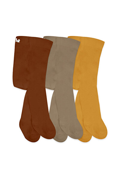 Biorganic Bistyle 3-Piece Jersey Pantyhose BS3100 Soil