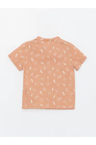 LC Waikiki LCW ECO Judge Collar Short Sleeve Baby Boy T-Shirt