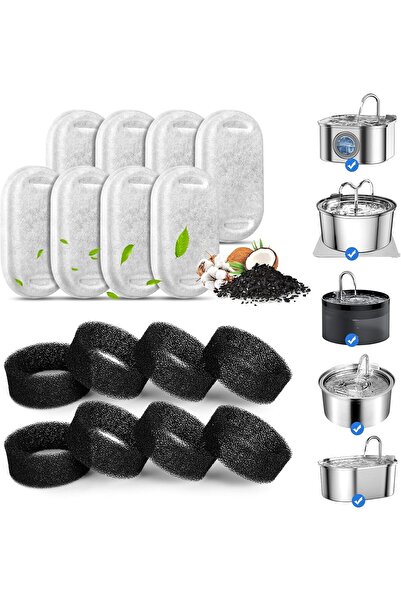 PETSİ Su Pınarı Aktif Karbon Yedek Filtre 8 Adet