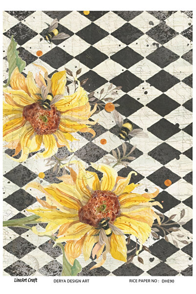 LİNEART LineArt Pirinç Dekopaj Kağıdı No:DHE90