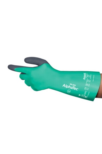 ANSELL Alphatec 58-005 Kimyasal Iş Eldiveni
