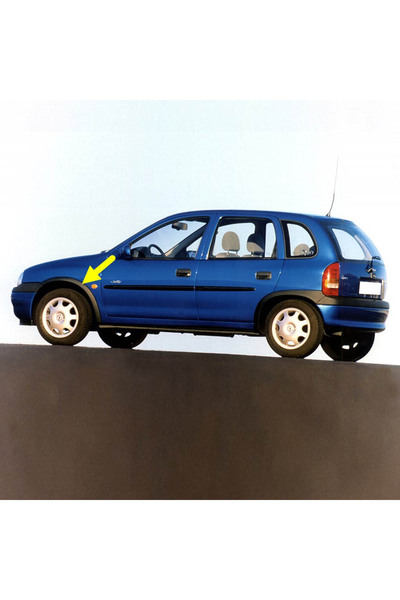 Bisra Opel Corsa B 1993-2000 Sol Ön Çamurluk Ağzı Plastik Dodik 1101863
