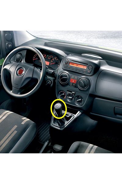 Vass41 Fiat Fiorino 2008-2023 Gear Shift Knob Black 5 Forward Manual