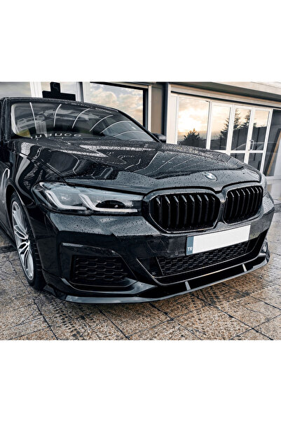 3M Bmw G30 LCI M  Competition Ön Lip - Flap - Splitter Mat Siyah Renk Lip G30 Lip