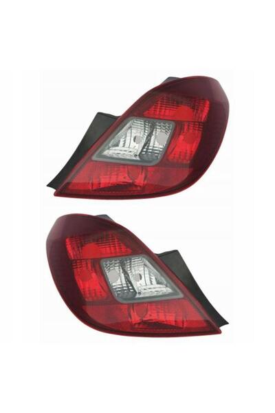 DELCO OPEL CORSA D KASA SAĞ + SOL ARKA STOP LAMBASI TAKIMI 2008--2014