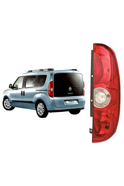 Genel Markalar Fiat Doblo Sağ Arka Stop Lambası Dikey Açılan Tek Kapı 2009--2...
