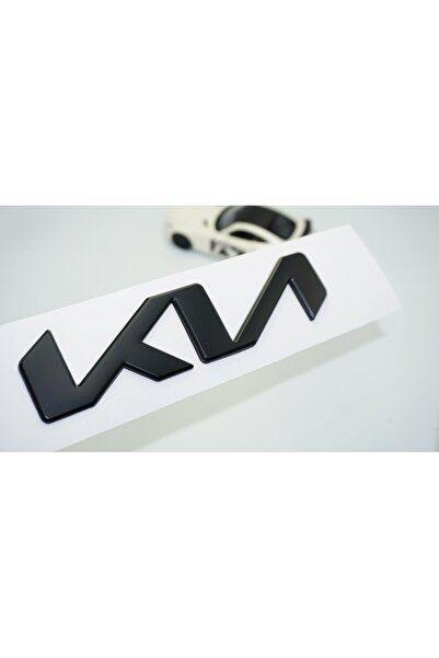 Genel Markalar Kia Yeni Nesil Siyah Metal Kaput Bagaj 15cm Logo Arma