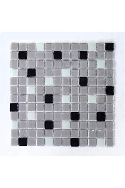 MozaiKristaL Mutfak tezgah arası ve tüm yüzeyler için 25x25 mm Cam Mozaik. ( ...