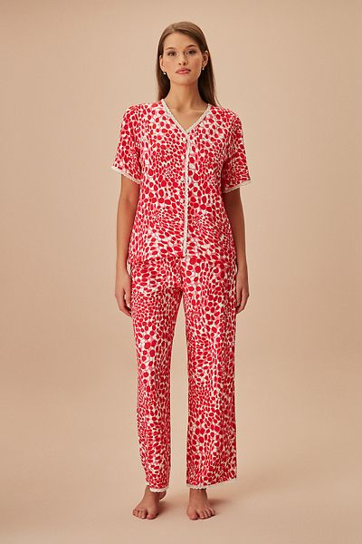 SUWEN Adel Masculine Pajama Set