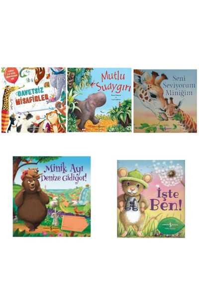 TÜRKİYE İŞ BANKASI KÜLTÜR YAYINLARI En Çok Okunanan 5 kitap seti Seni seviyor...