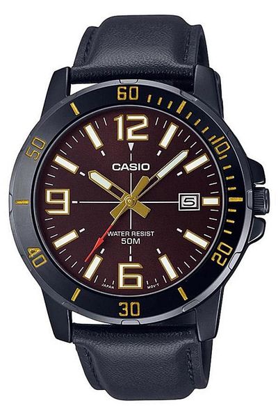 Casio ساعة يد رجالية Mtp-vd01bl-5bvudf