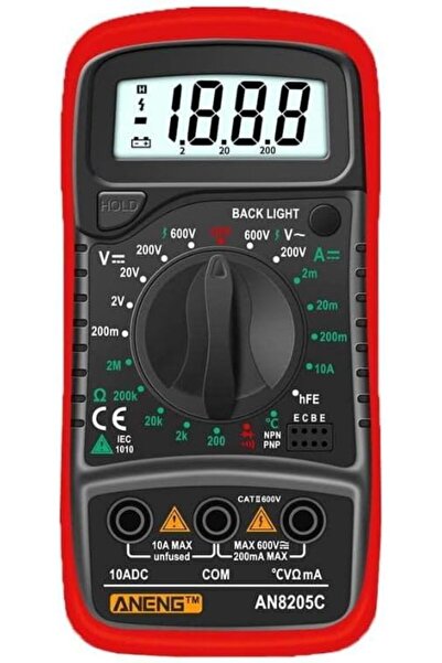 Genel Markalar Aneng AN8205C Dijital Multimetre