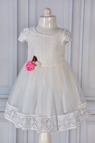 aykon baby Fistolu Tül Elbise