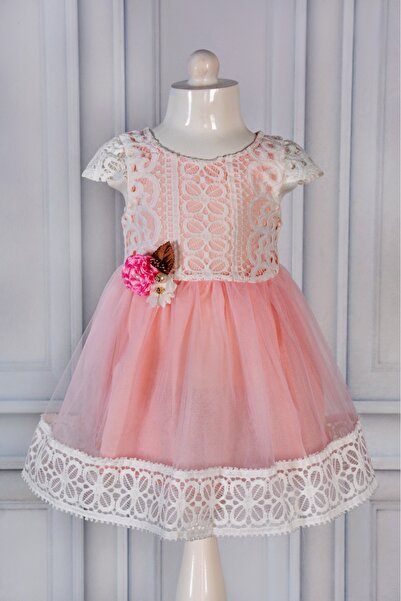 aykon baby Fistolu Tül Elbise