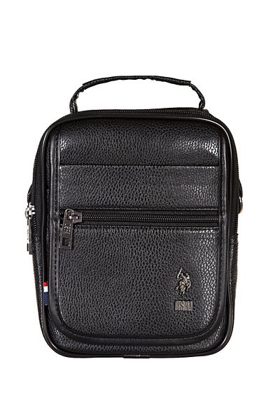 U.S. Polo Assn. US Polo Assn 6754 Geantă bărbătească de umăr NEGRA