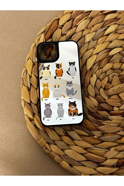 HYPERSOFT iPhone 11 (6.1 Inch) Compatible Casefity Mirrored Case Premium Cover with Cute Kittens Pattern
