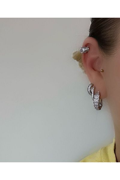 MAT STORE ZIRCON STONE EARCUFF