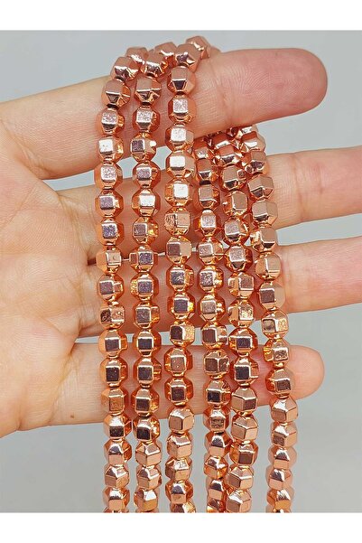 Yasamtohumu Brățară pentru băiat, piatră de hematit, jumătate de șir, 5,5 mm ...