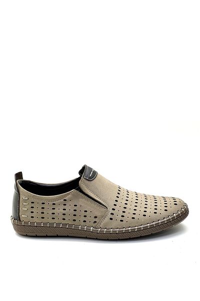 grado Men's Leather Summer Shoes - Sand Color 1503-5