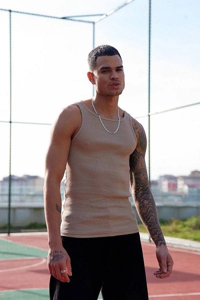Livik Ανδρικό εσώρουχο Lycra Sportsman με λαιμόκοψη