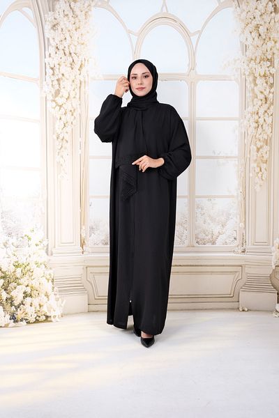 Rimel Moda Prayer Dress Black