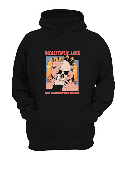 remonz Beatiful Lies Print, 3 threadsShardoned, Fleece Inside, Thick, (600 gr.)Sweatshirt