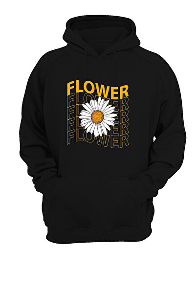 remonz Flower Printed, 3 κλωστές. Ανυψωμένο, Fleece Εσωτερικά, Χοντρό, (600 γρ.) Φούτερ