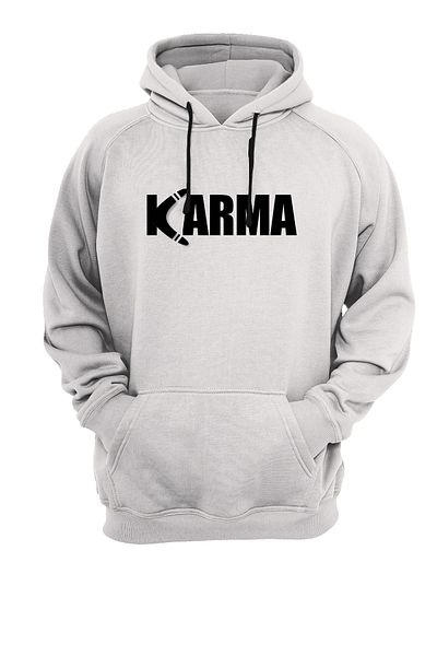 remonz Κάρμα Εκτύπωση, 3 νήματα. Ανυψωμένο, Fleece Εσωτερικά, Χοντρό, (600 γρ.) Φούτερ