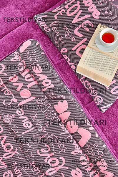 Violacasa Plapumă Welsoft Plum Love - Cu o singură față, cu două fețe